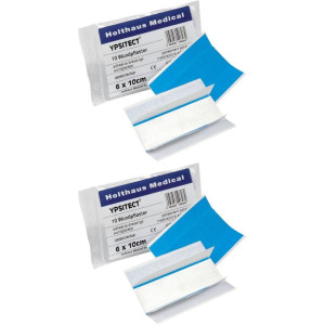 Holthaus Medical Wundpflaster detektierbar 6x10 cm x2 2x10 St Pflaster