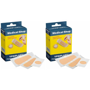 Holthaus Medical Pflasterstrips Ypsiplast wasserfest 2,5x7,2 cm x2 2x50 St Pflaster
