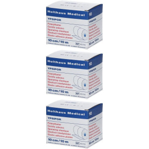 Holthaus Medical Fixierpflaster Ypsipor 10 cmx10 m x3 3x1 St Pflaster