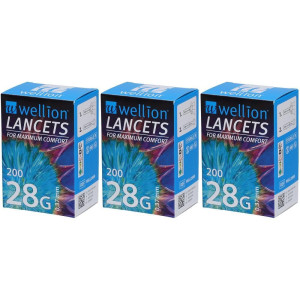 Wellion Lancets 28 G x3 3x200 St Lanzetten