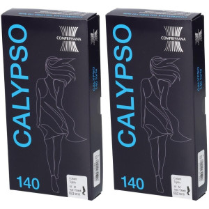 Compressana Calypso 140den St.Str.H.Gr.3 schwarz x2 2x1 St