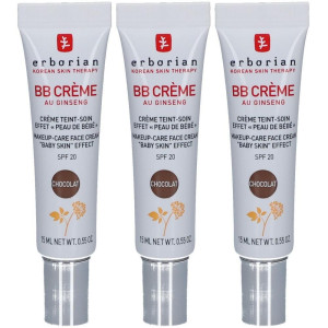 erborian Korean Skin Therapy BB Creme Chocolat x3 3x15 ml