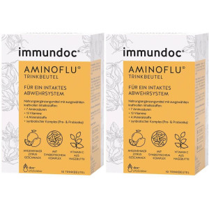 Immundoc Aminoflu+Probiotika Trinkgranulat x2 2x10 St Pulver
