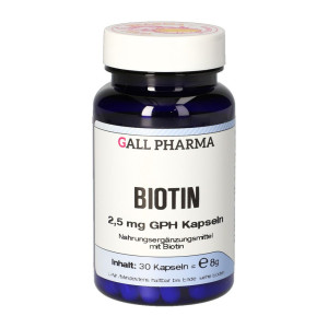 PDM to be maintained Biotin 2,5 mg GPH Kapseln 90 St