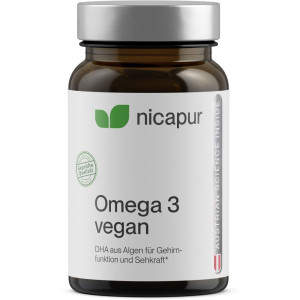 Nicapur Omega 3 vegan Kapseln 30 St