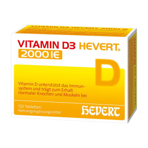Vitamin D3 Hevert 2000 I.e. Tabletten 120 St