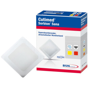 BSN Medical Cutimed Sorbion Sana Wundauflage 12x22 cm 24 St Pflaster