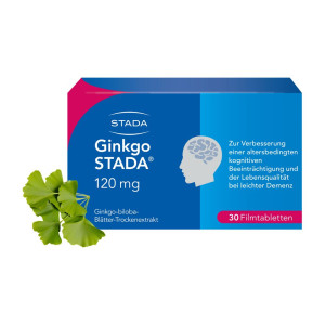Ginkgo Stada 120 mg Filmtabletten 30 St