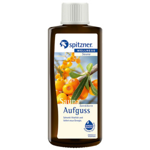 Spitzner Saunaaufguss Sanddorn Wellness 190 ml Konzentrat