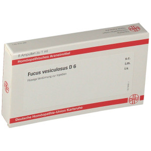 DHU Fucus Vesiculosus D 6 Ampullen 8x1 ml
