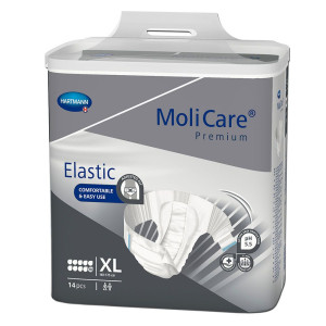 Molicare Premium Elastic Slip 10 Tropfen Gr.XL 14 St Windeln