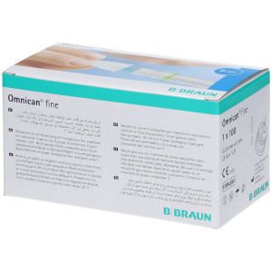 Omnican fine Pen Kanüle 31 G 0,25x6 mm 100 St