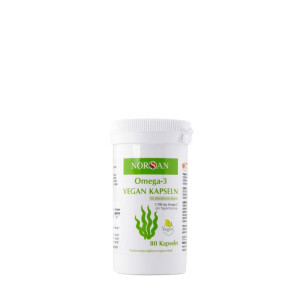 Norsan Omega-3 vegan Kapseln 80 St