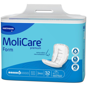 Molicare Premium Form 6 Tropfen 32 St Einlagen