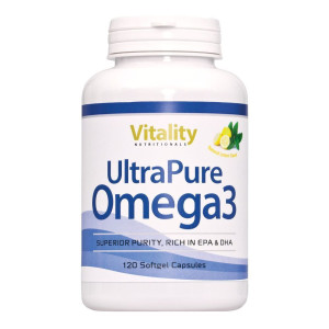 Vitality Ultrapure Omega-3 1000 mg m.400 Epa+300 DHA 170 g Weichkapseln