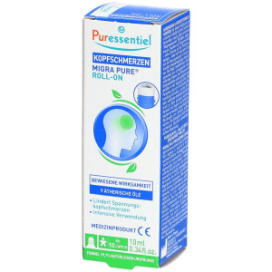 Puressentiel Migra Pure Kopfschmerzen Roll-on 10 ml Ätherisches Öl