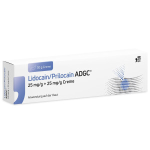 Zentiva Lidocain/Prilocain Adgc 25 mg/g + Creme 30 g