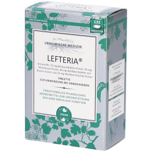 PDM to be maintained Lefteria Tabletten 132 St