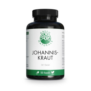 Green Naturals Johanniskraut 850mg hochdosiert Kps 180 St Kapseln