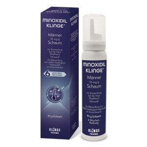 PDM to be maintained Minoxidil Klinge Männer 50 mg/g Schaum 95 g