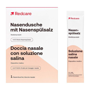 Redcare von Shop Apotheke Redcare Nasendusche mit Nasenspülsalz 1 St