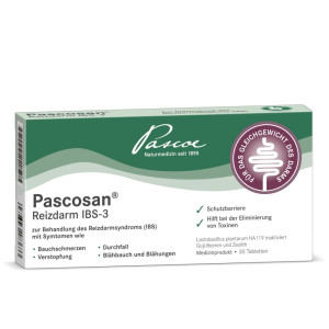 PDM to be maintained Pascosan Reizdarm Ibs-3 Tabletten 30 St