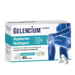 Gelencium Hyaluron Kollagen hochdos.Vitamin C Kps. 60 St Kapseln
