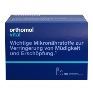 Orthomol Vital Trinkfläschchen/Kapseln Kombipack. 30 St Kombipackung
