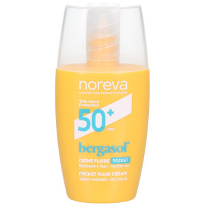 Noreva Bergasol Sonnenfluid Taschenformat LSF 50+ 30 ml Lotion