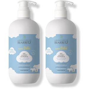 Laboratoires de BIARRITZ Ldbiarritz BB GEL LAV S/Parf 500Ml x2 2x500 ml Duschgel