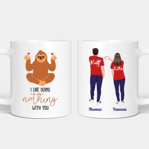 Personalisierte Pärchen Tasse - King & Queen
