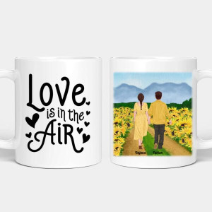 Personalisierte Pärchen Tasse - Sommertraum