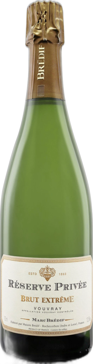 Brédif Brut Extrême Réserve Privée AC Vouvray 0.75L - Chenin Blanc - 750 ml