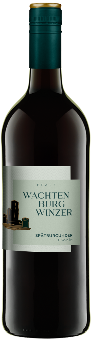 Wachtenburg Spätburgunder Pfalz trocken 1,0L 2023 - Spätburgunder - 1000 ml