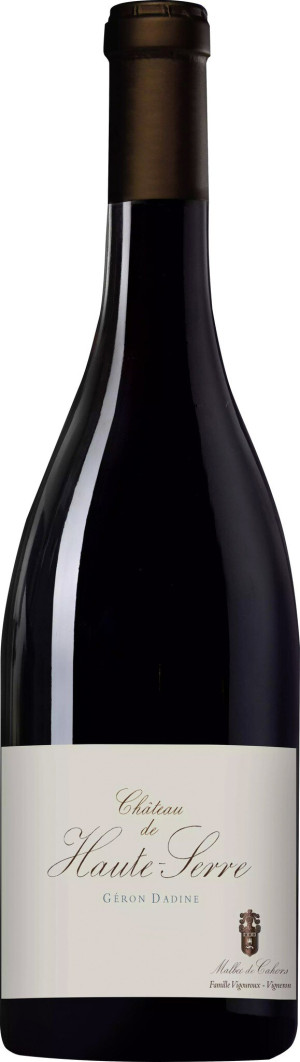 Château de Haute-Serre Géron Dadine AOP Cahors 0.75L 2018 - Malbec - 750 ml