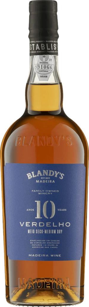 BLANDY'S 10 Years Old VERDELHO - Medium-dry - Verdelho - 750 ml