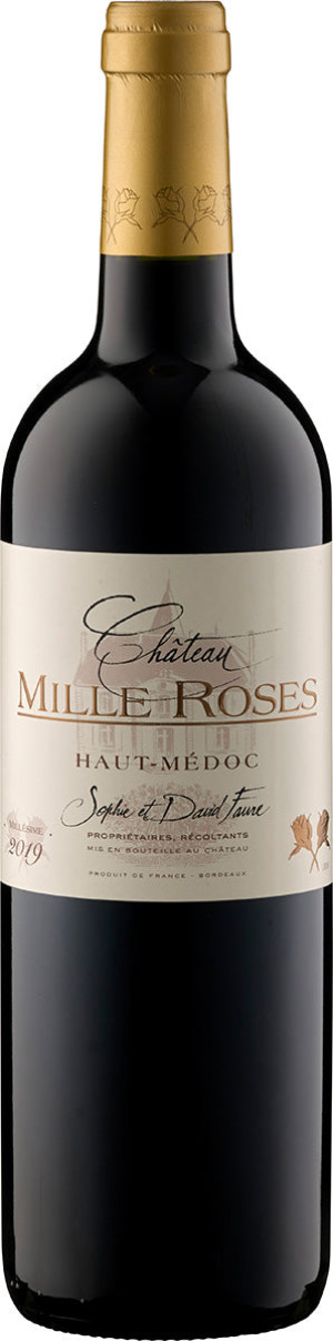 Château Mille Roses AOC Haut-Medoc - BIO 2020 - Cabernet Sauvignon - 750 ml