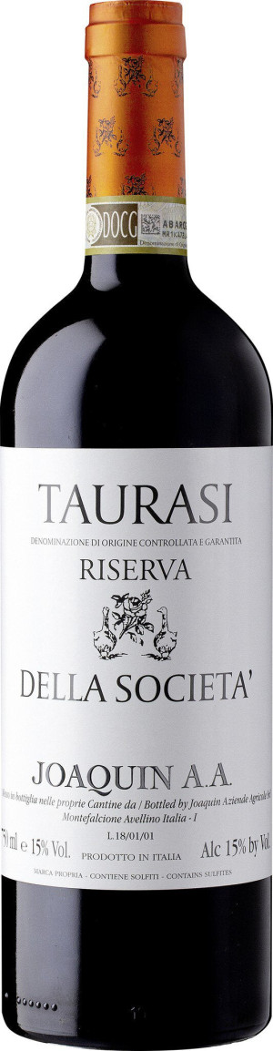 Joaquin Taurasi Riserva Della Societa DOCG 0.75L 2015 - Aglianico - 750 ml
