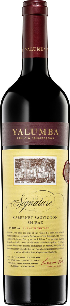 The Signature Cabernet Sauvignon / Shiraz WO Barossa Valley 0.75L 2019 - Cabernet Sauvignon - 750 ml