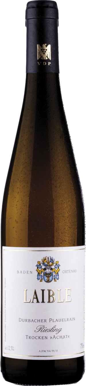 Durbacher Plauelrain Riesling Qualitätswein trocken "Achat" 2023 - Riesling - 750 ml