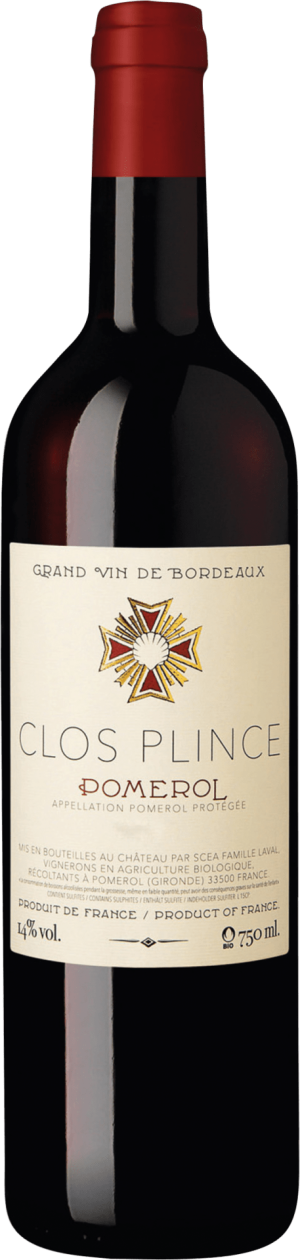 Clos Plince Pomerol 2018 - Cabernet Franc - 750 ml