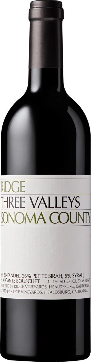 Ridge Three Valleys 2022 - Petit Syrah - 750 ml