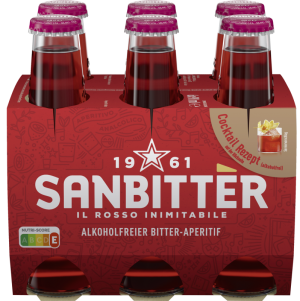 SanBitter Aperitivo San Pellegrino 6x0,98l - 588 ml