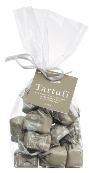 Tartufi dolci al cocco, sacchetto