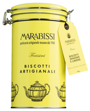 Biscotti al limone e zenzero, Giallo