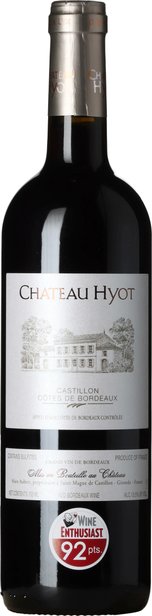 Château Hyot Côtes de Bordeaux 2020 - Cabernet Sauvignon - 750 ml