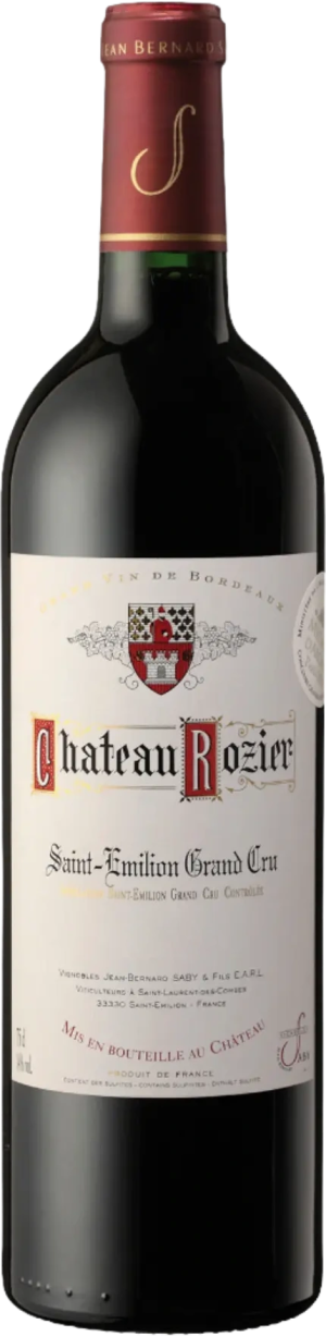 Château Rozier Saint-Emilion Grand Cru 2022 - Merlot - 750 ml