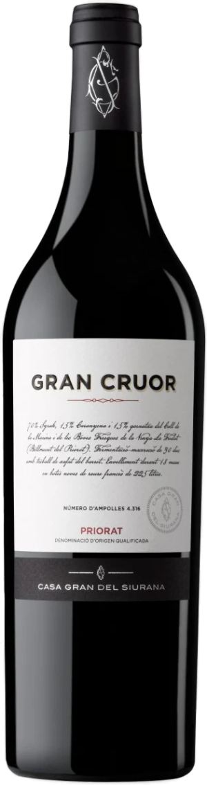Gran Cruor Priorat DO 2018 - Cabernet Sauvignon - 750 ml