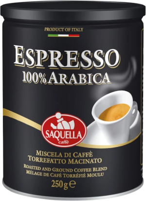 SAQUELLA Espresso 100% Arabica 250g