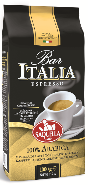 Saquella Bar Italia Espresso 100% Arabica 1Kg